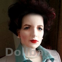 Textile Doll Margaret head (2014) (Head)